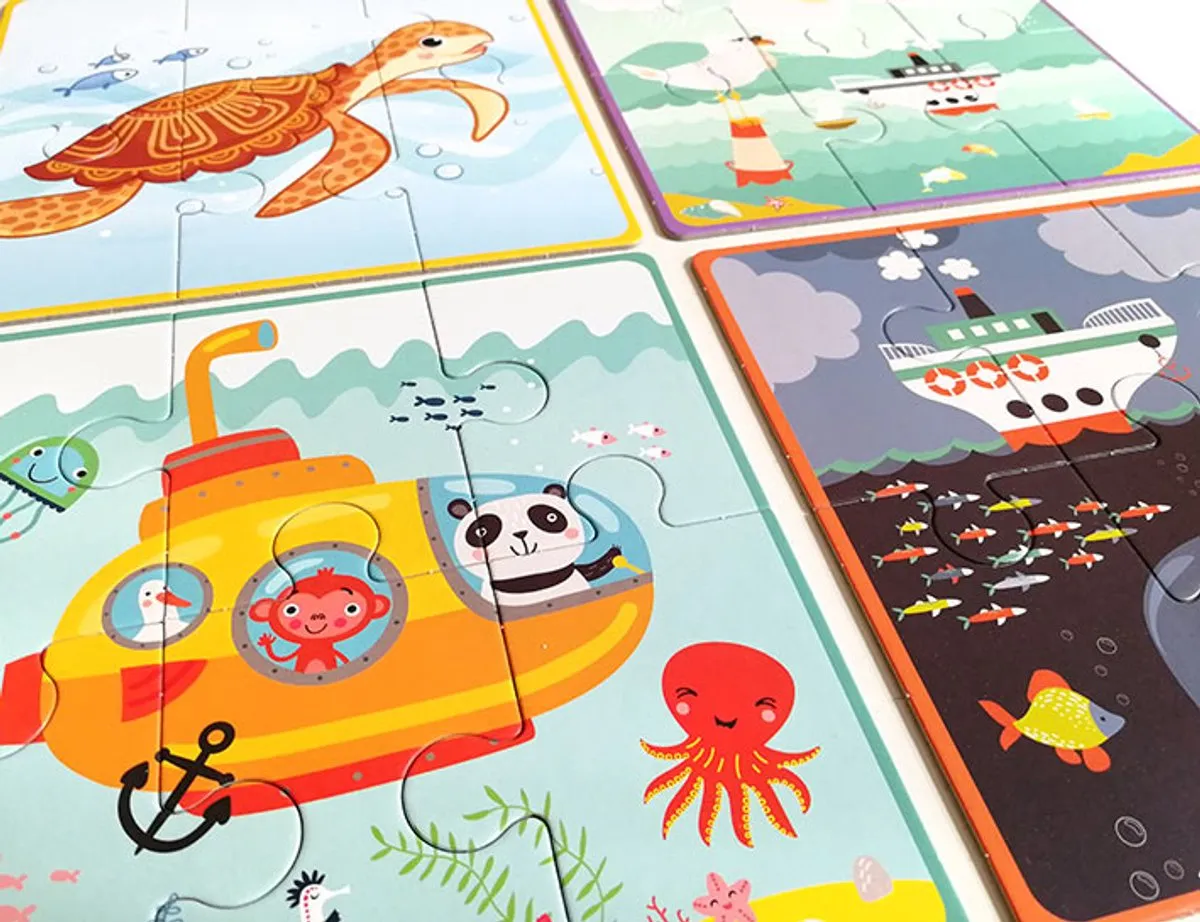 Tactic My First Puzzles All Aboard! - 24 Stuks Multicolor