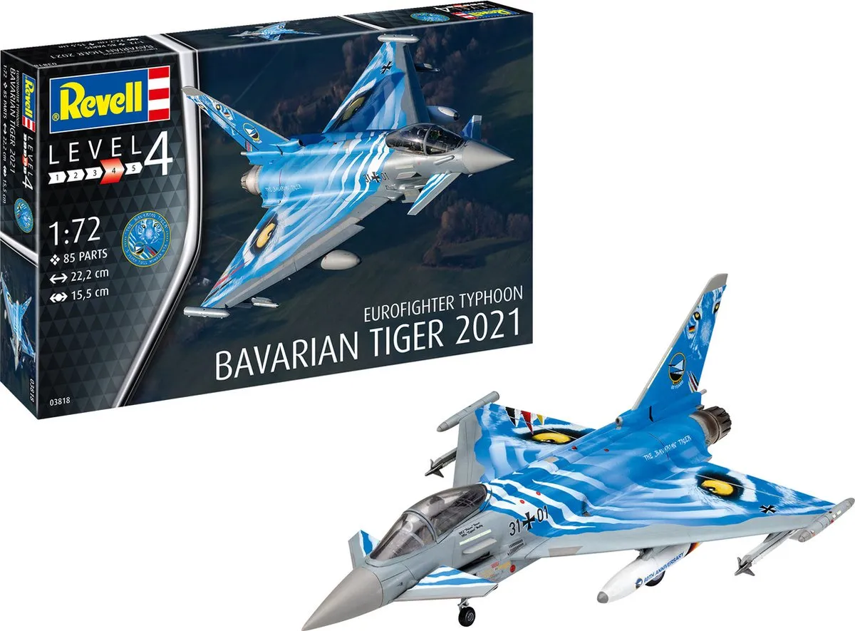 Revell 03818 Eurofighter Typhoon Modelbouwpakket 1:72