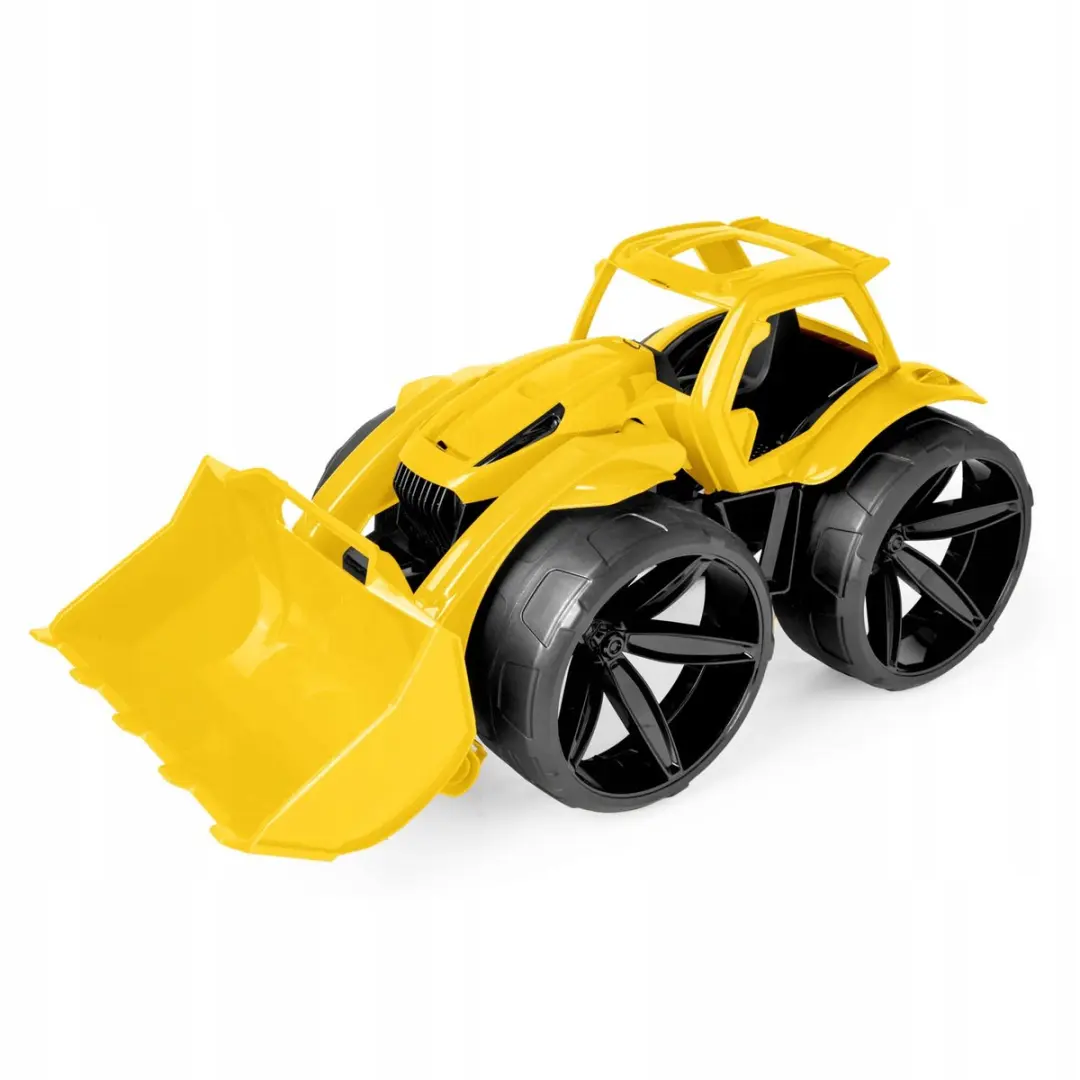 Maximus Bulldozer Geel 64530 - Groot speelgoedvoertuig