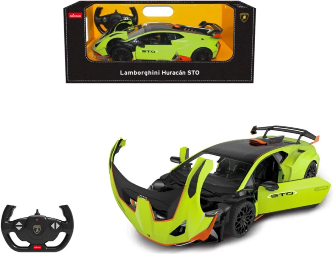 Jamara Rastar Lamborghini Huracan STO RC 1:15 - Blauw - afbeelding 3 van 6