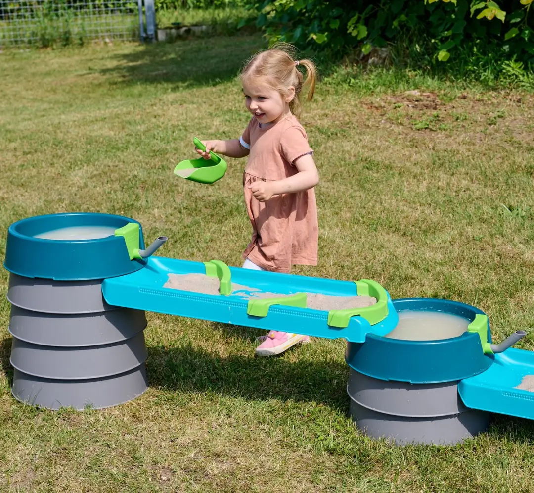 Aquaplay Mudway Flow Modderbaan 2-delig - Multi - afbeelding 2 van 6
