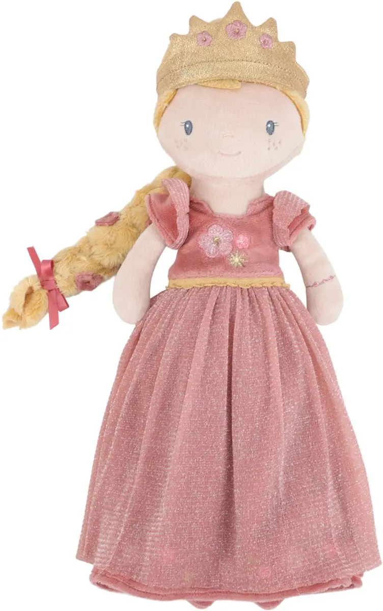 Little Dutch Knuffelpop Prinses Julia 35cm - Roze - afbeelding 6 van 6