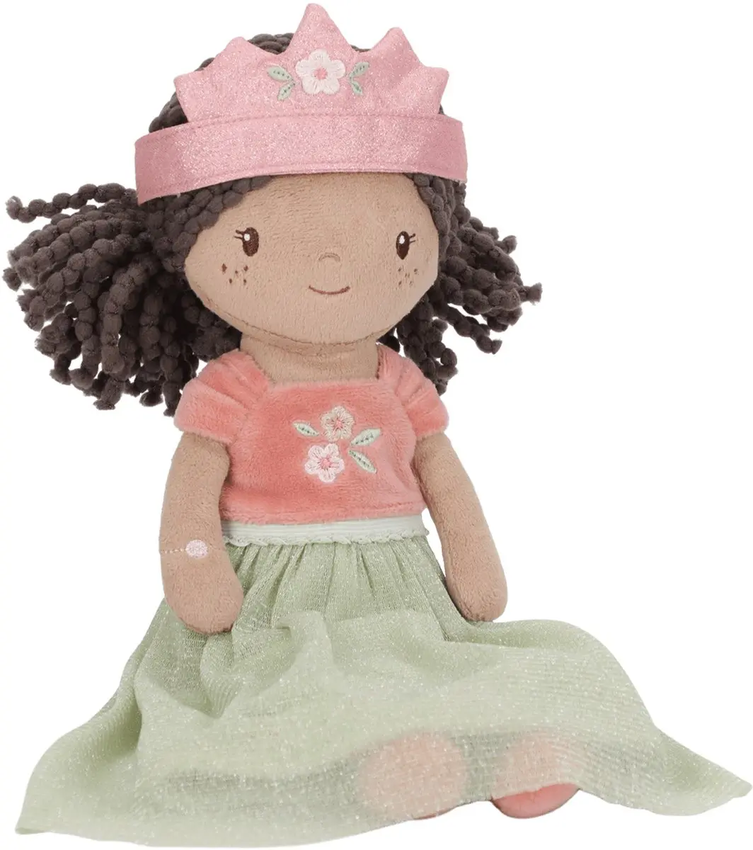 Little Dutch Knuffelpop Prinses Evi 35cm - Groen - afbeelding 6 van 6