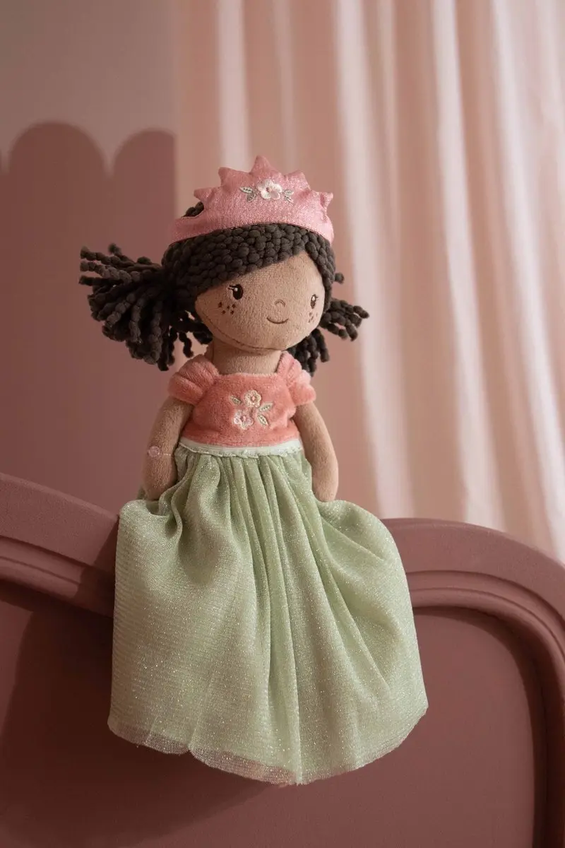 Little Dutch Knuffelpop Prinses Evi 35cm - Groen