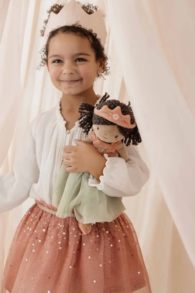 Little Dutch Knuffelpop Prinses Evi 35cm - Groen