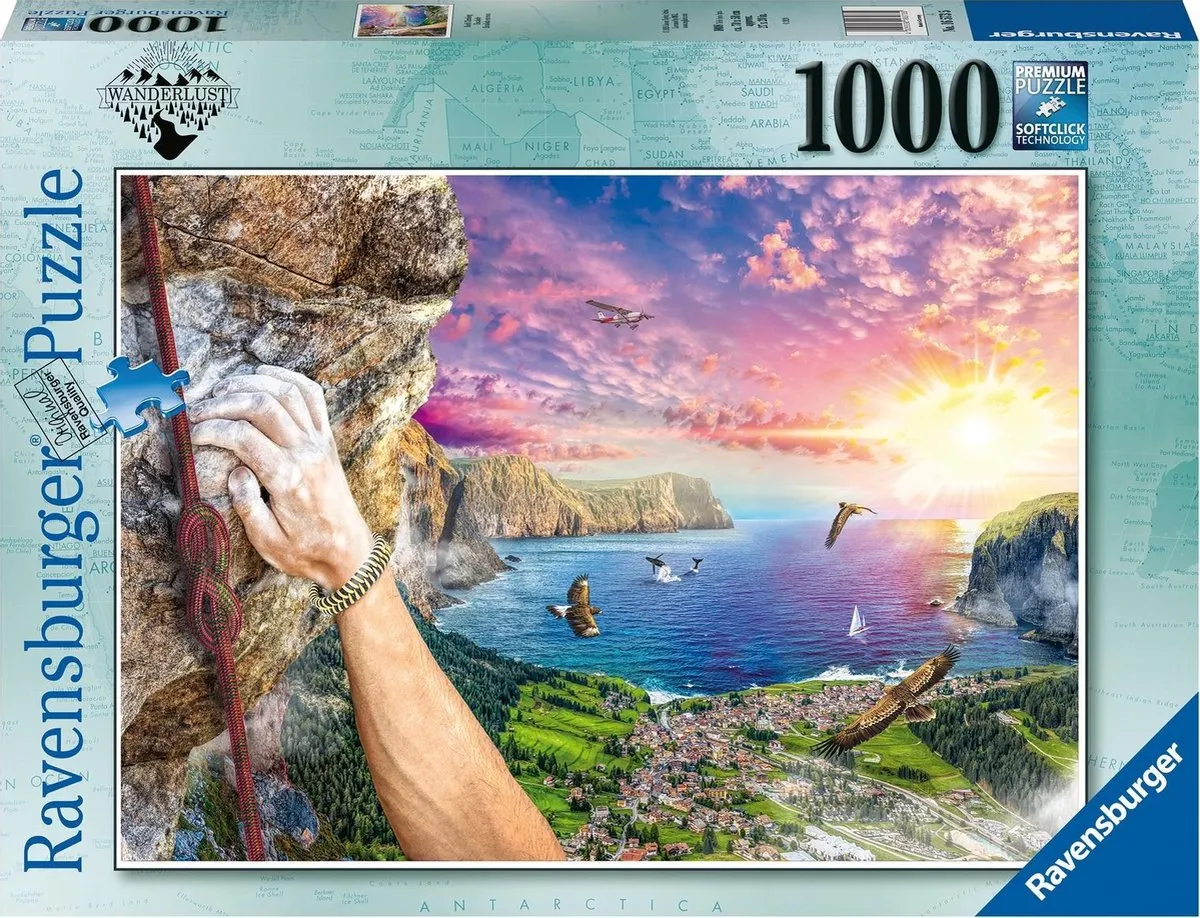 Ravensburger Rotsklimmen Legpuzzel 1000 Stuks