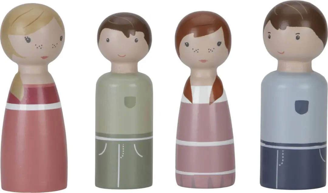 Little Dutch Familie Rosa Poppenhuis Aanvulset