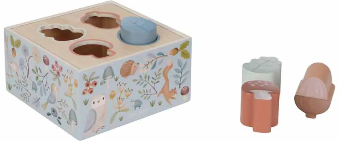 Little Dutch Vormenstoof Forest Friends LD7247 - Blauw