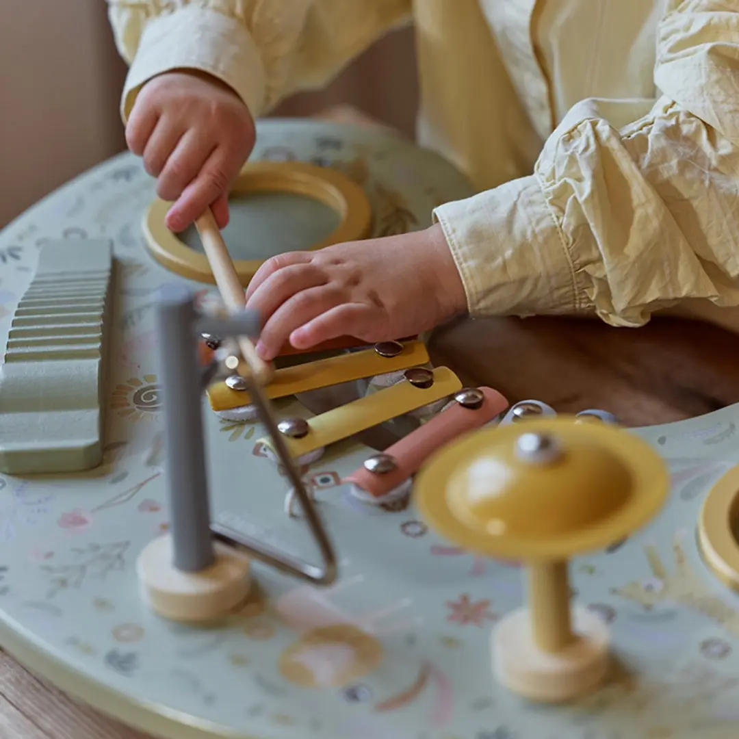 Little Dutch Muziektafel Safari Friends - Groen