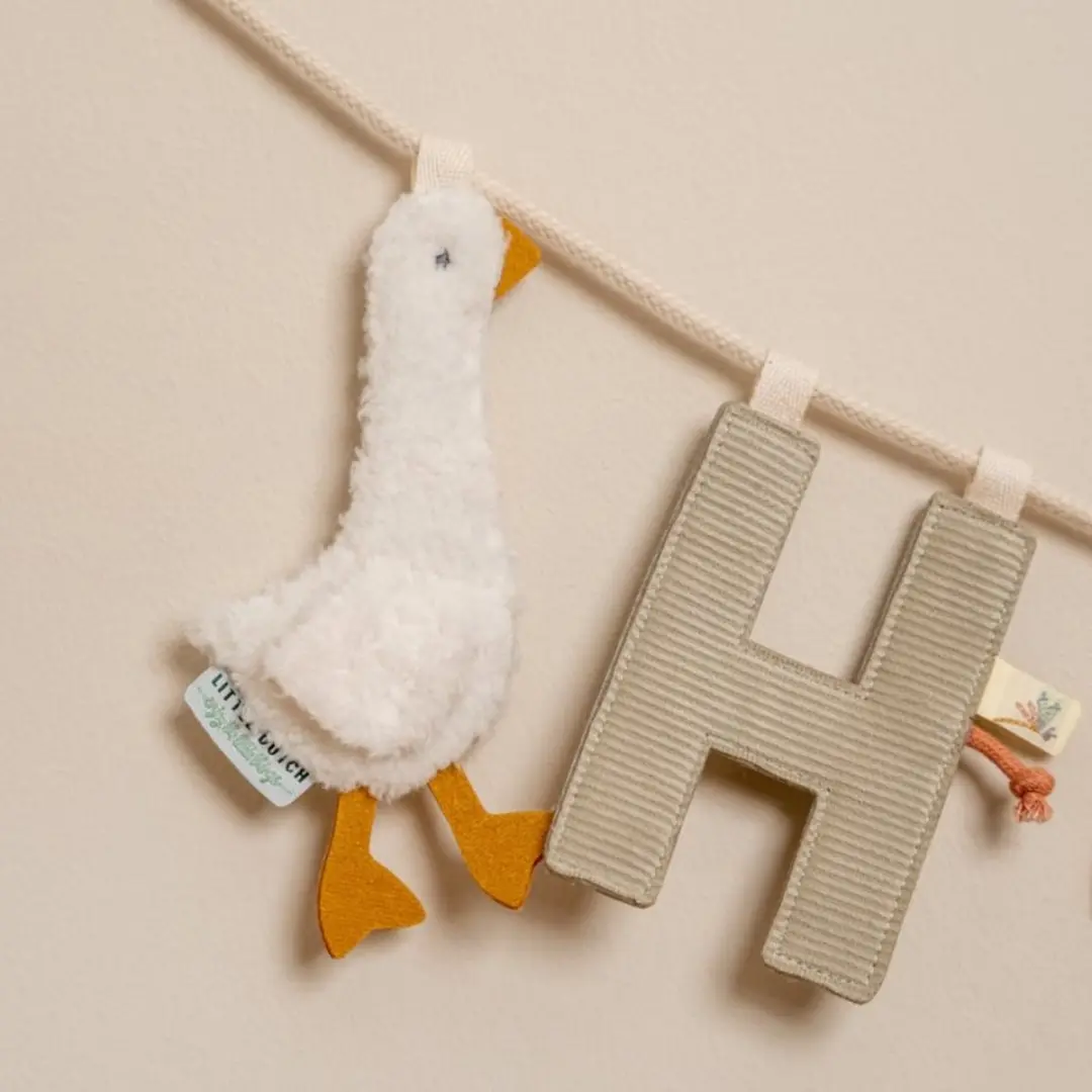 Little Dutch Slinger Element Letter H - Olijf