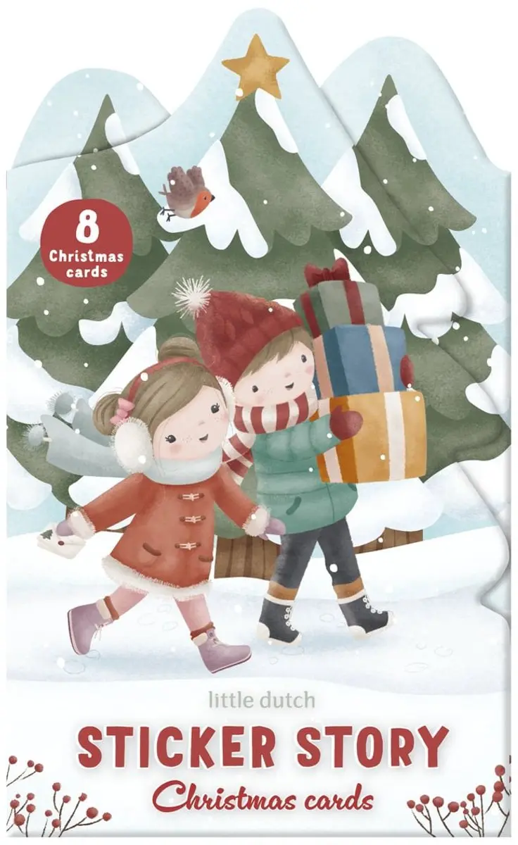 Little Dutch Kerst Stickerboek
