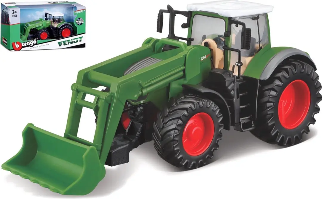 Tractor Fendt 1050 (Groen) (16cm) 1/50 Bburago