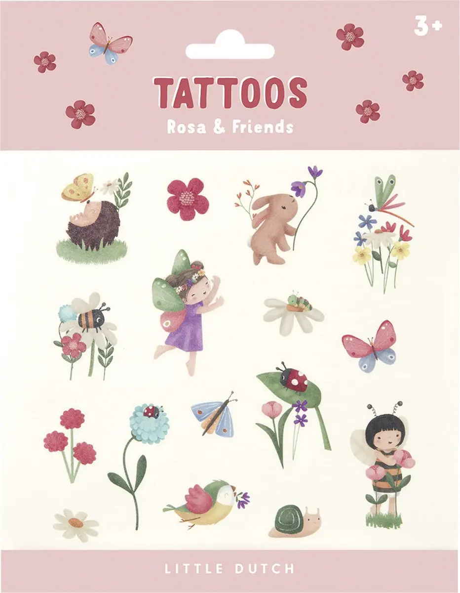 Little Dutch tijdelijke tatoeages