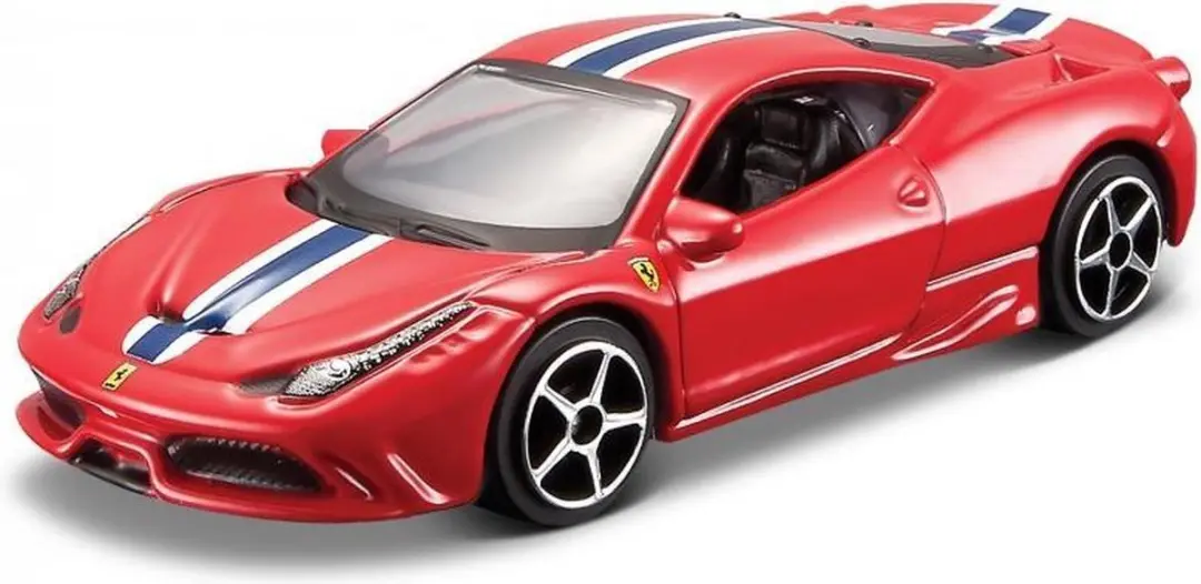 Ferrari 458 Speciale 1:43 rood/blauw/wit