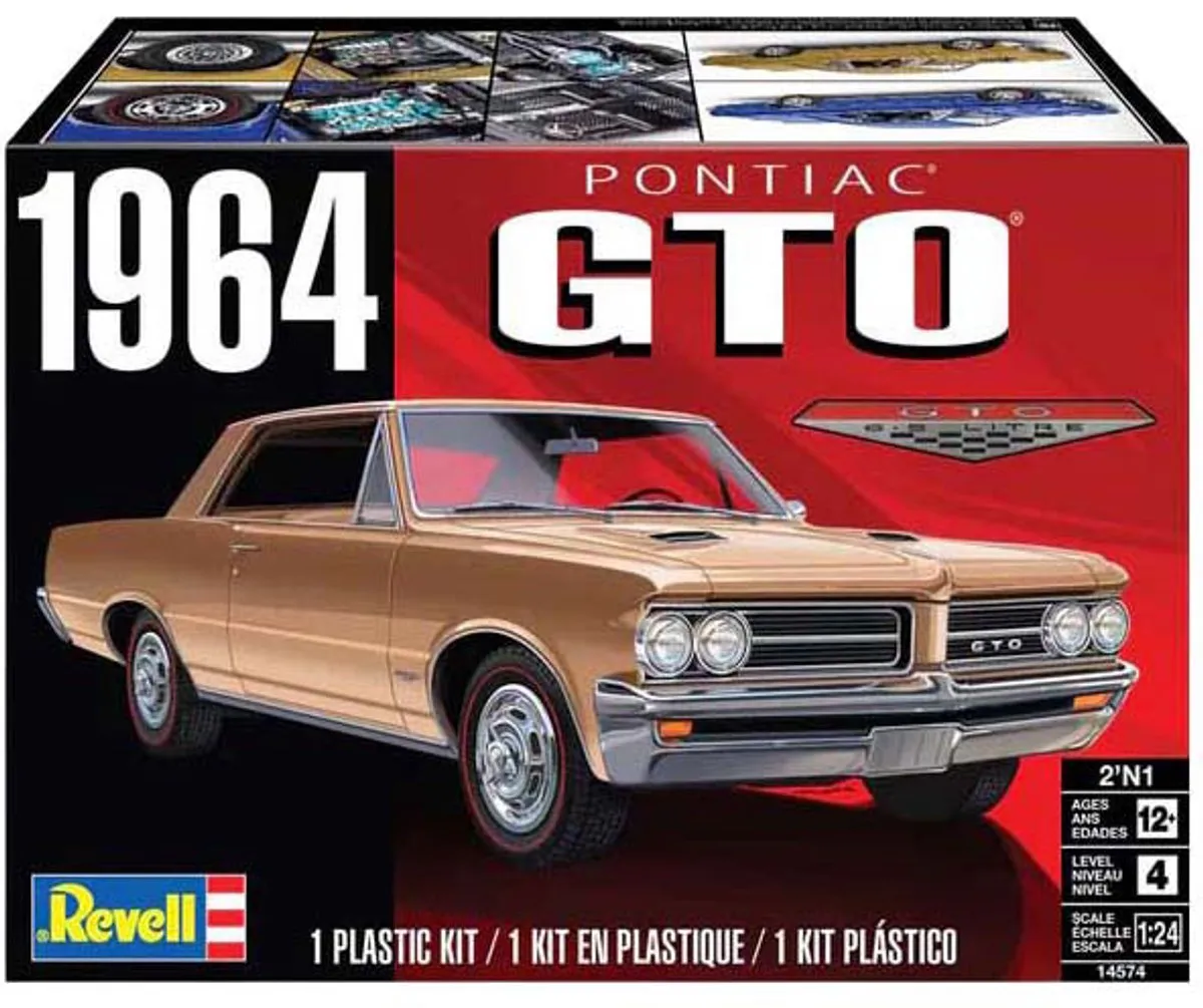 Revell 14574 Pontiac GTO 1964 Modelbouwpakket - 1:24 - Multi