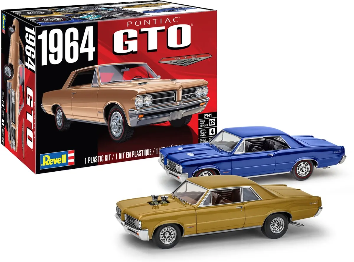 Revell 14574 Pontiac GTO 1964 Modelbouwpakket