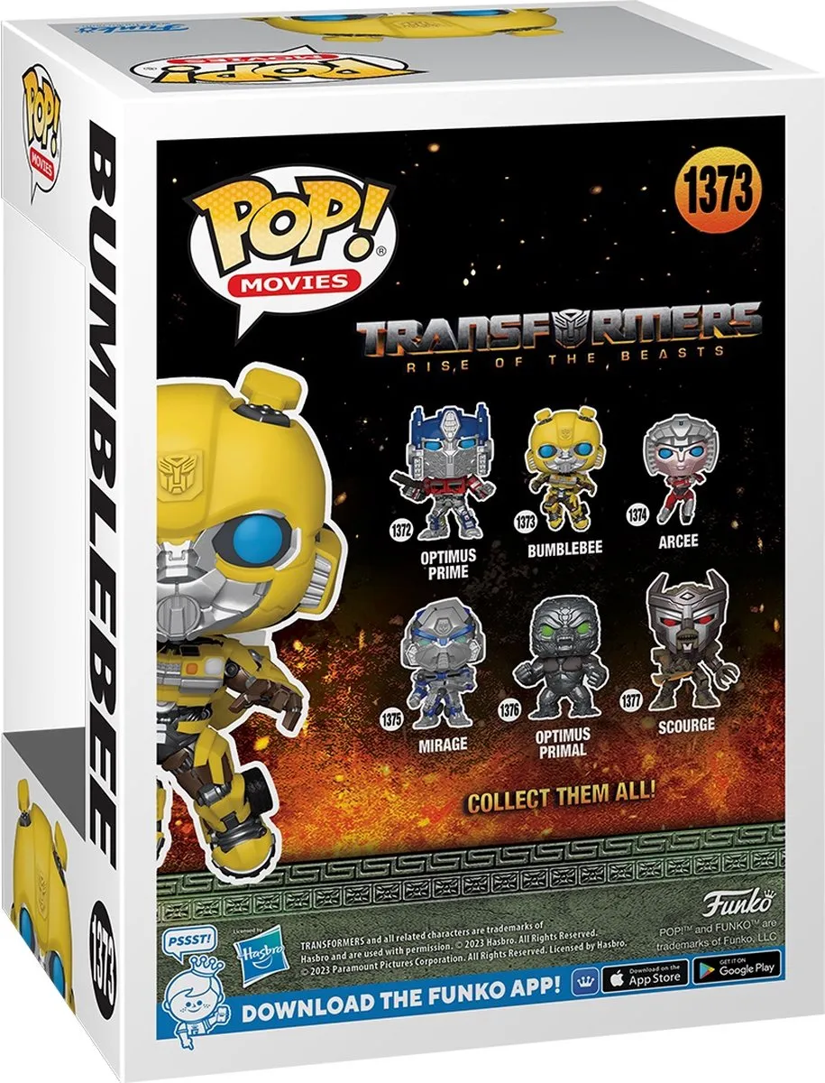 Funko Pop! Transformers Bumblebee 63954 - Veelkleurig
