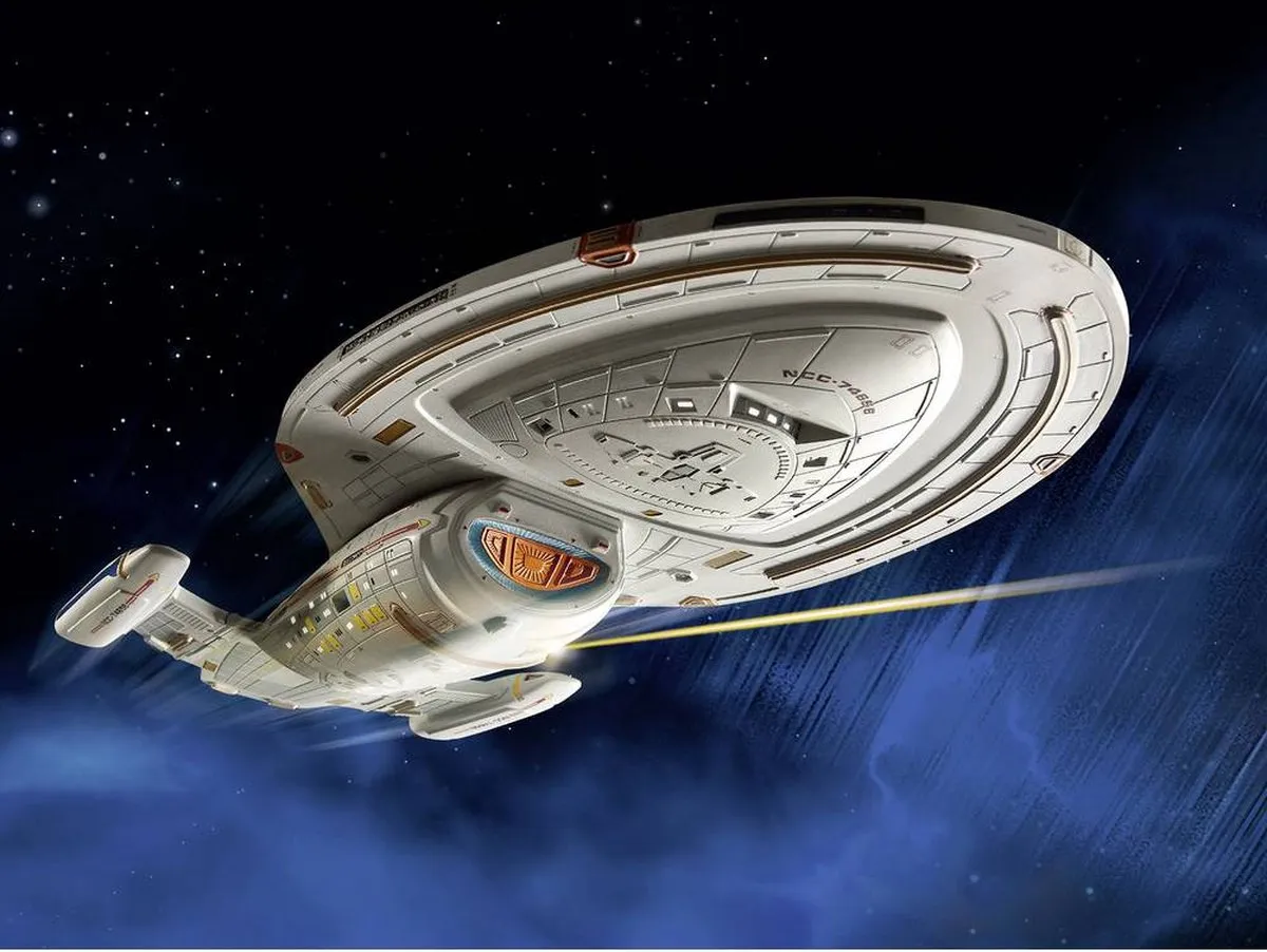 Revell U.S.S. Voyager 04992 Modelbouwpakket - 1:670 - Star Trek - 67 Onderdelen