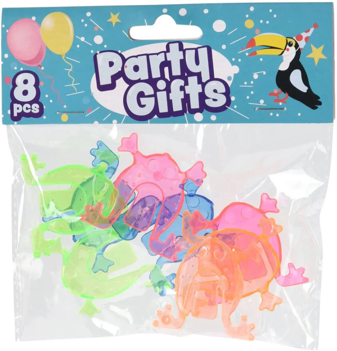 Uitdeelcadeautjes Kikker, 8st.