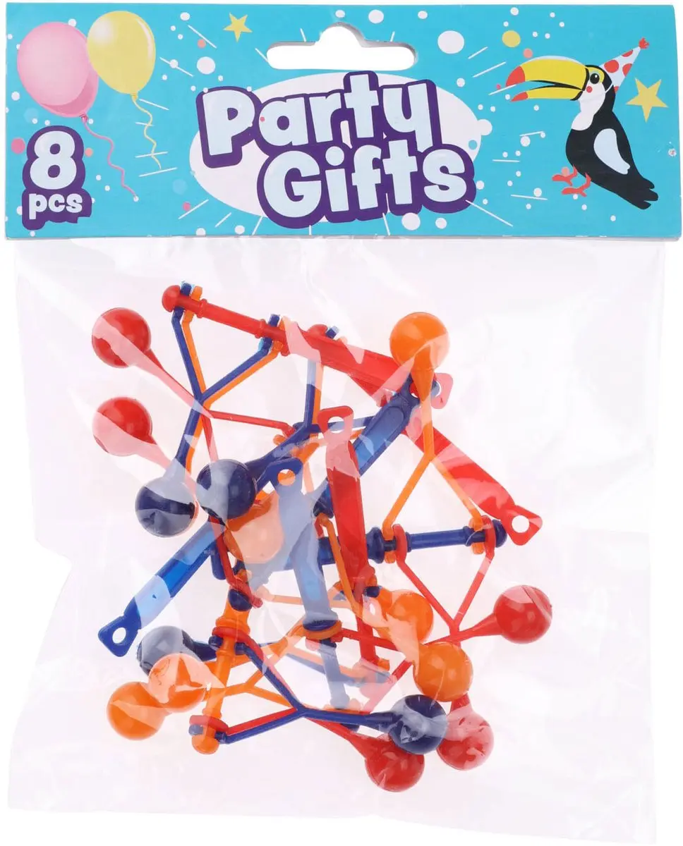 Uitdeelcadeautjes Klik-klakkers, 8st.
