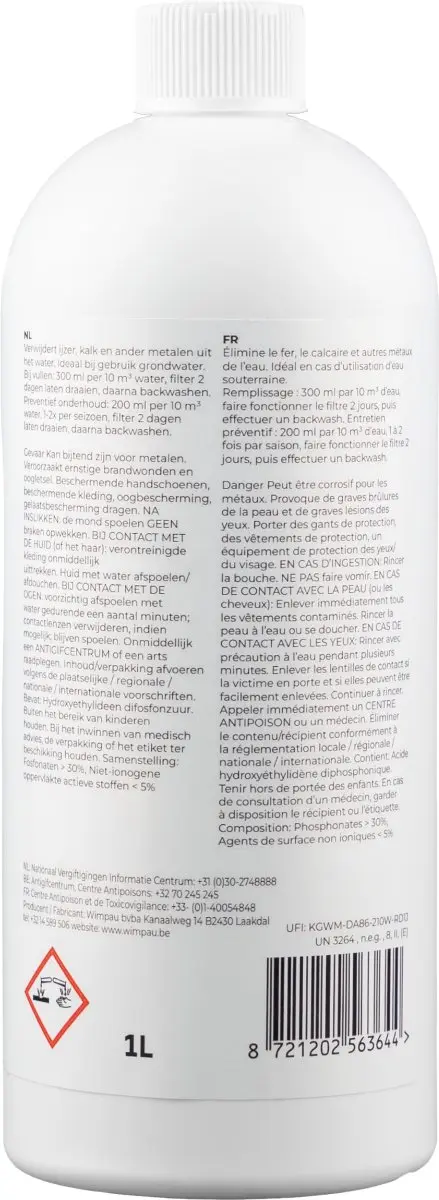 W'eau Metal Net 1L