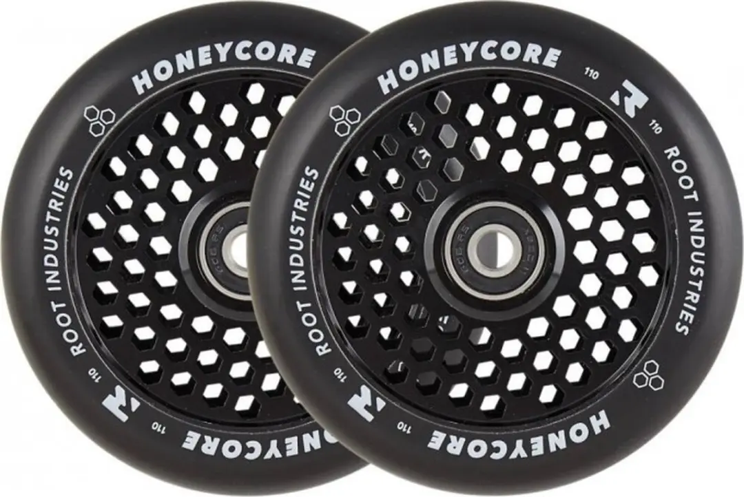 Root Industries Honeycore Stuntstep 110mm Wielen - 2 Stuks - Zwart - afbeelding 2 van 6