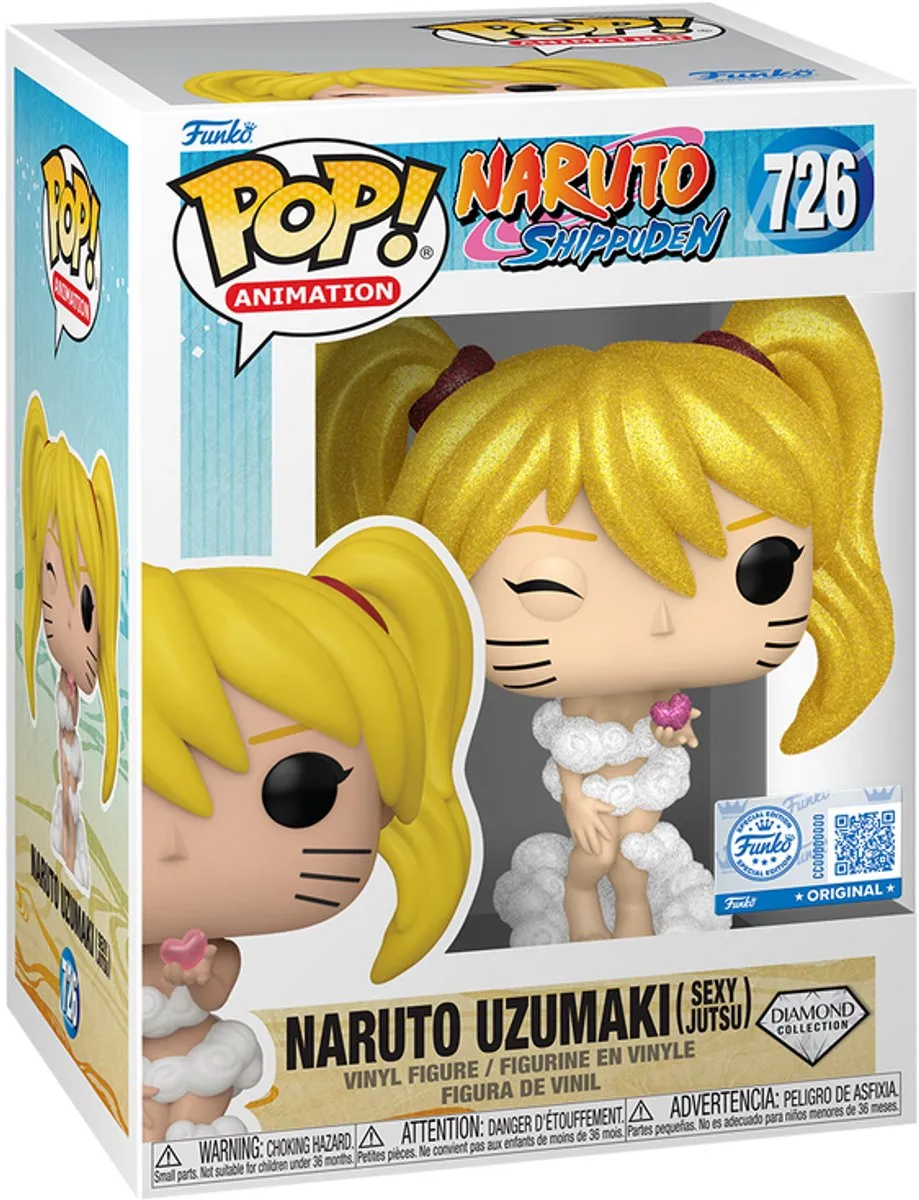 Funko Pop! Naruto Sexy Jutsu Diamond Collection #726 FK87202 - Multi