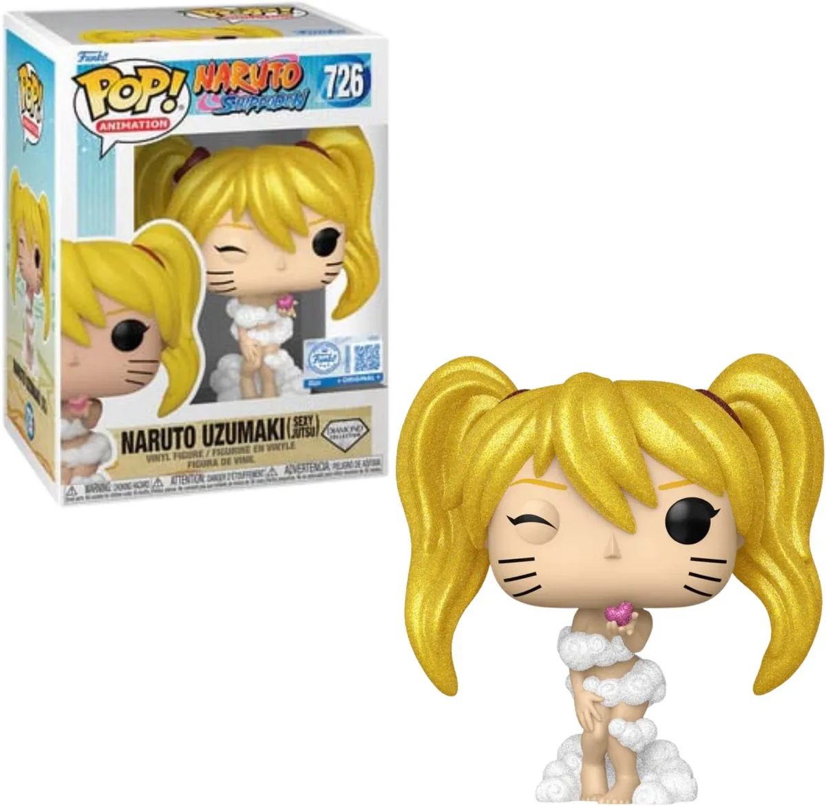 Funko Pop! Naruto Sexy Jutsu Diamond Collection #726 FK87202 - Multi