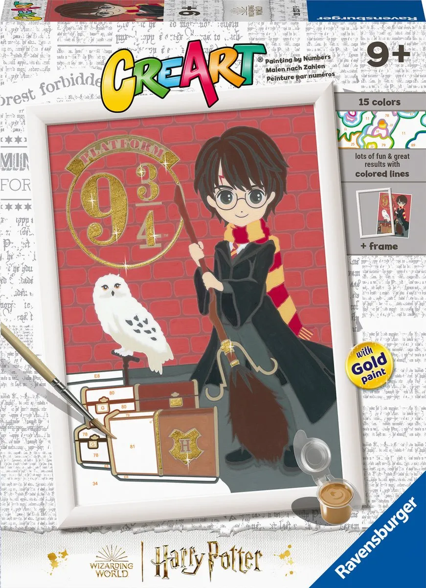 Ravensburger CreArt Harry Potter Magical Journey Schilderen op nummer