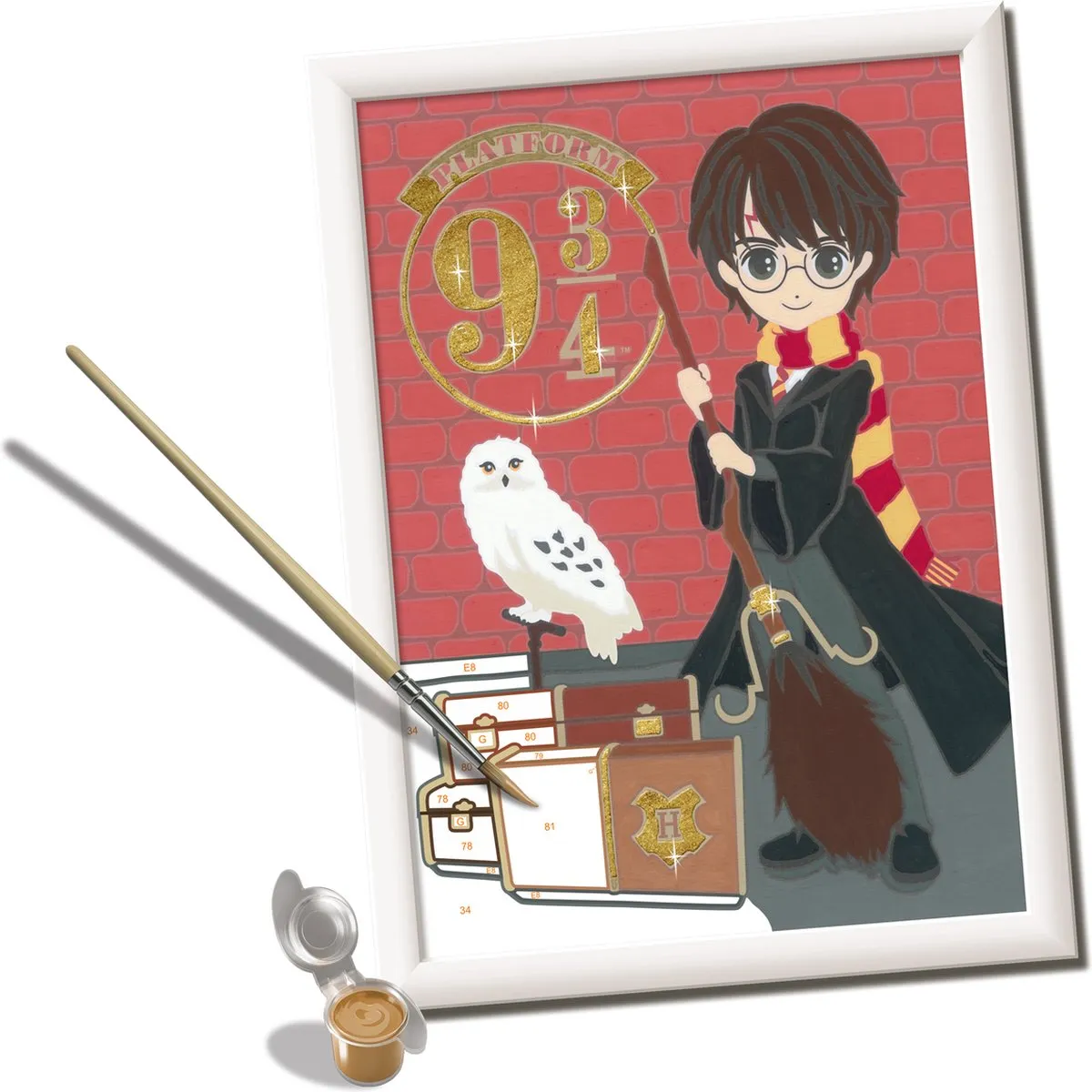 Ravensburger CreArt Harry Potter Magical Journey Schilderen op nummer - 15 Kleuren