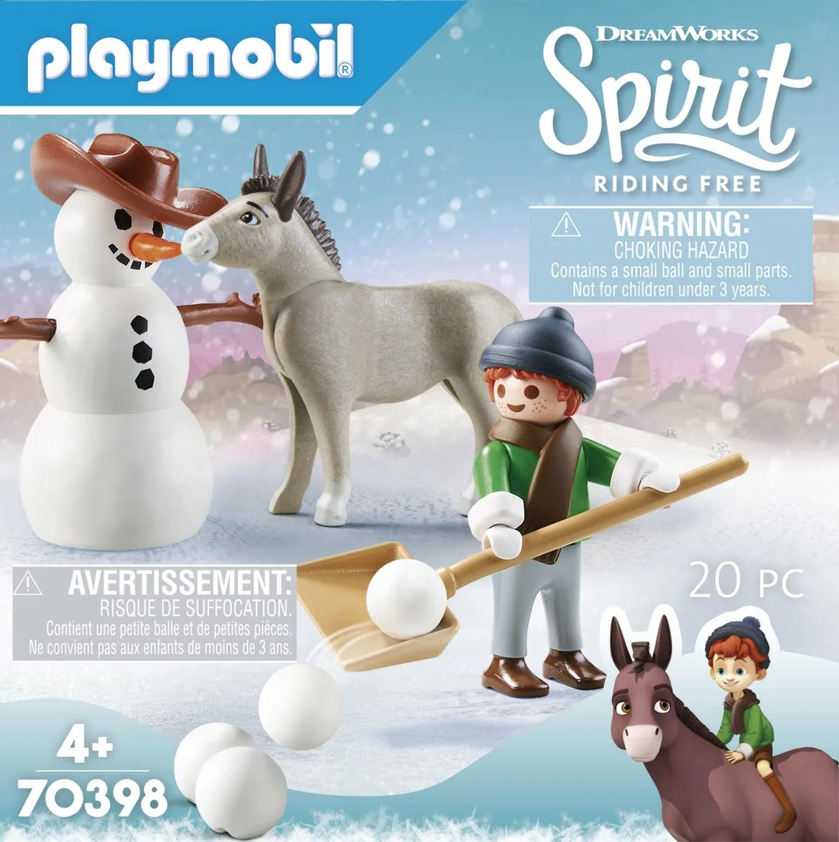 Playmobil Spirit Sneeuwpret 70398 - Multicolor