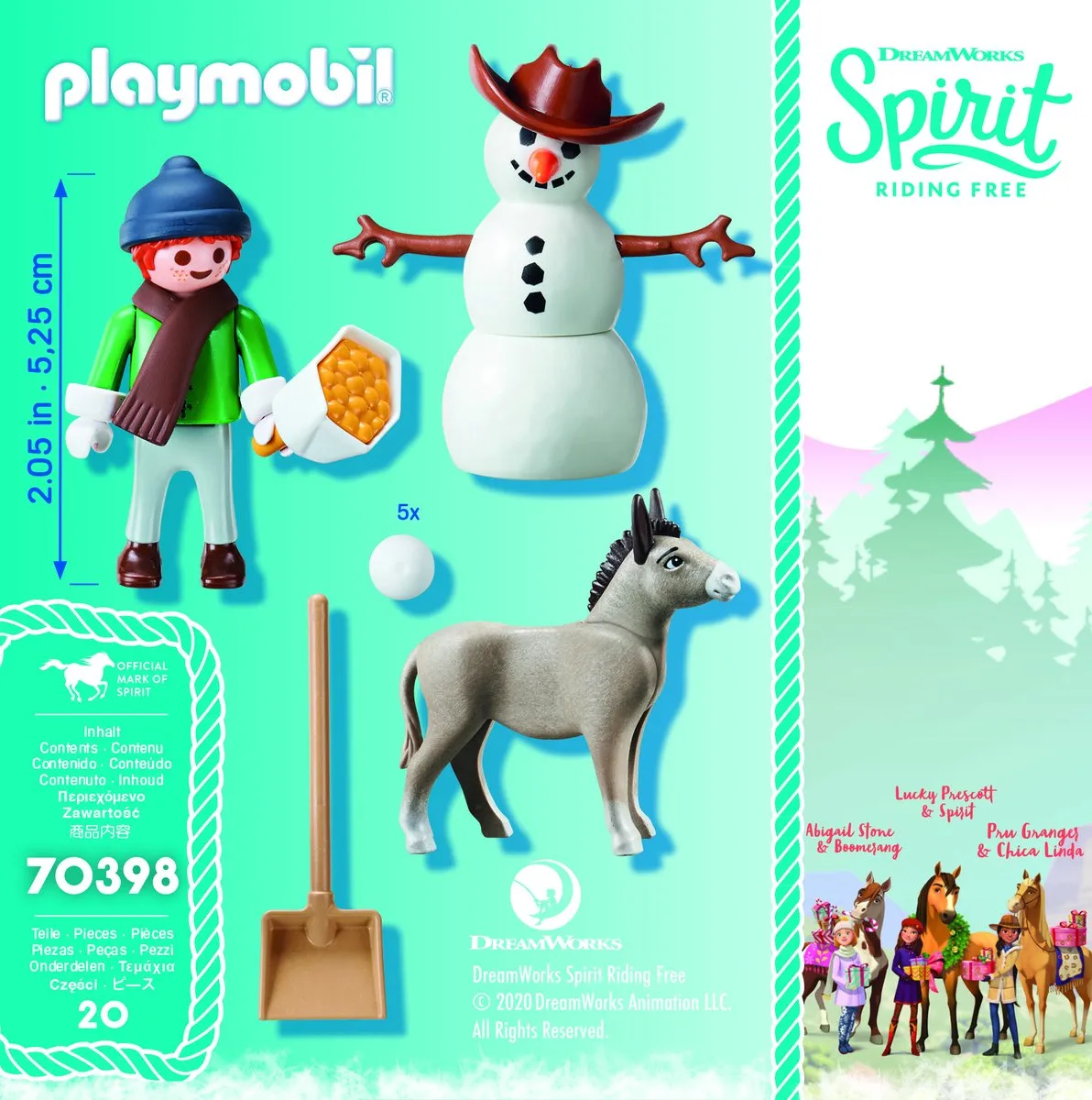Playmobil Spirit Sneeuwpret 70398 - Multicolor