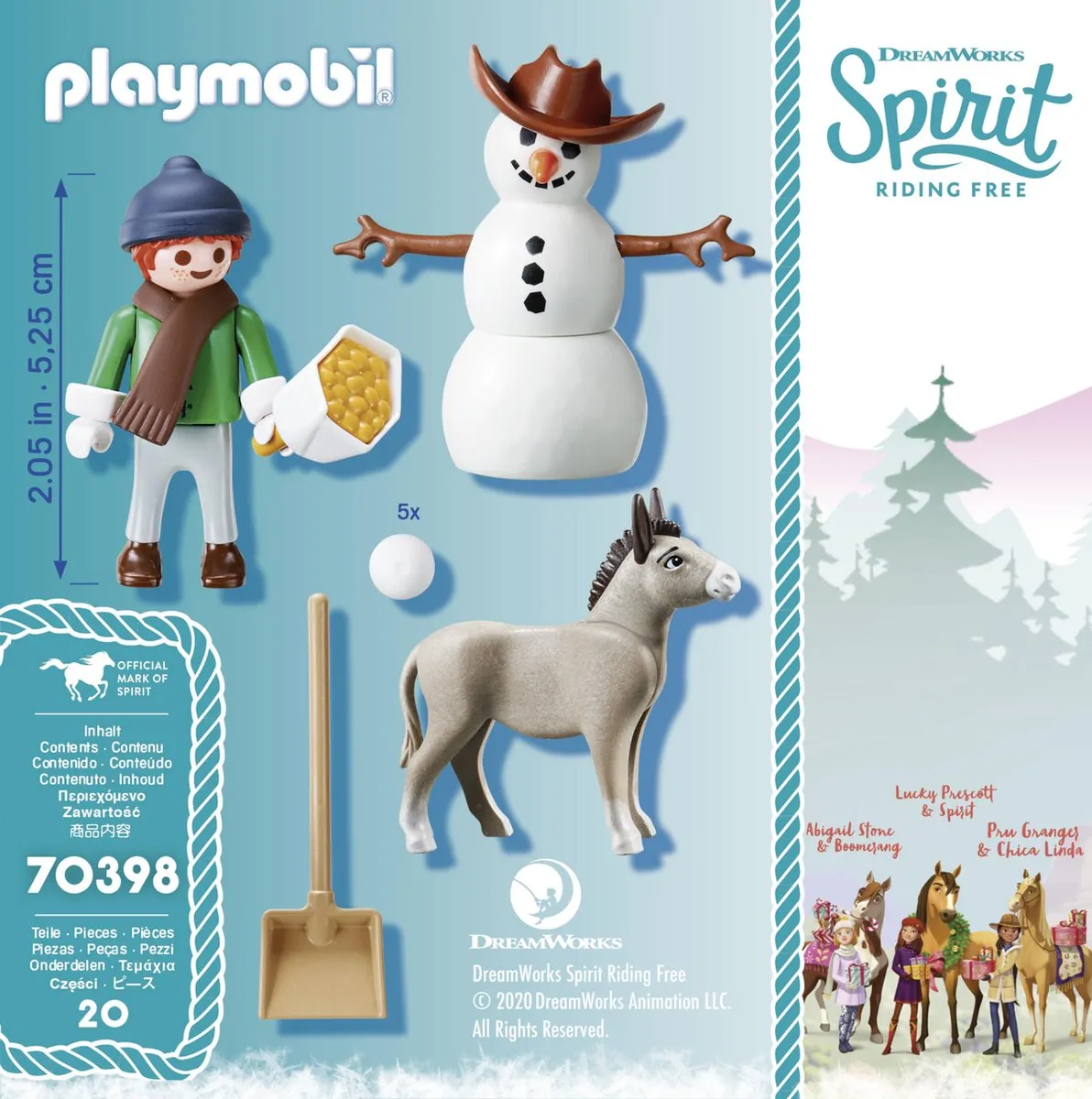 Playmobil Spirit Sneeuwpret 70398 - Multicolor