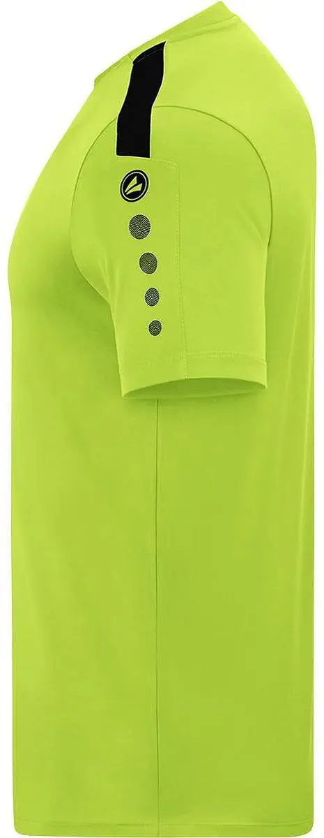 JAKO Power Shirt Korte Mouw Kinderen 140 - Fluogroen