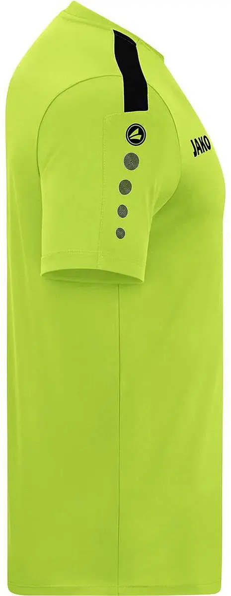 JAKO Power Shirt Korte Mouw Kinderen 140 - Fluogroen