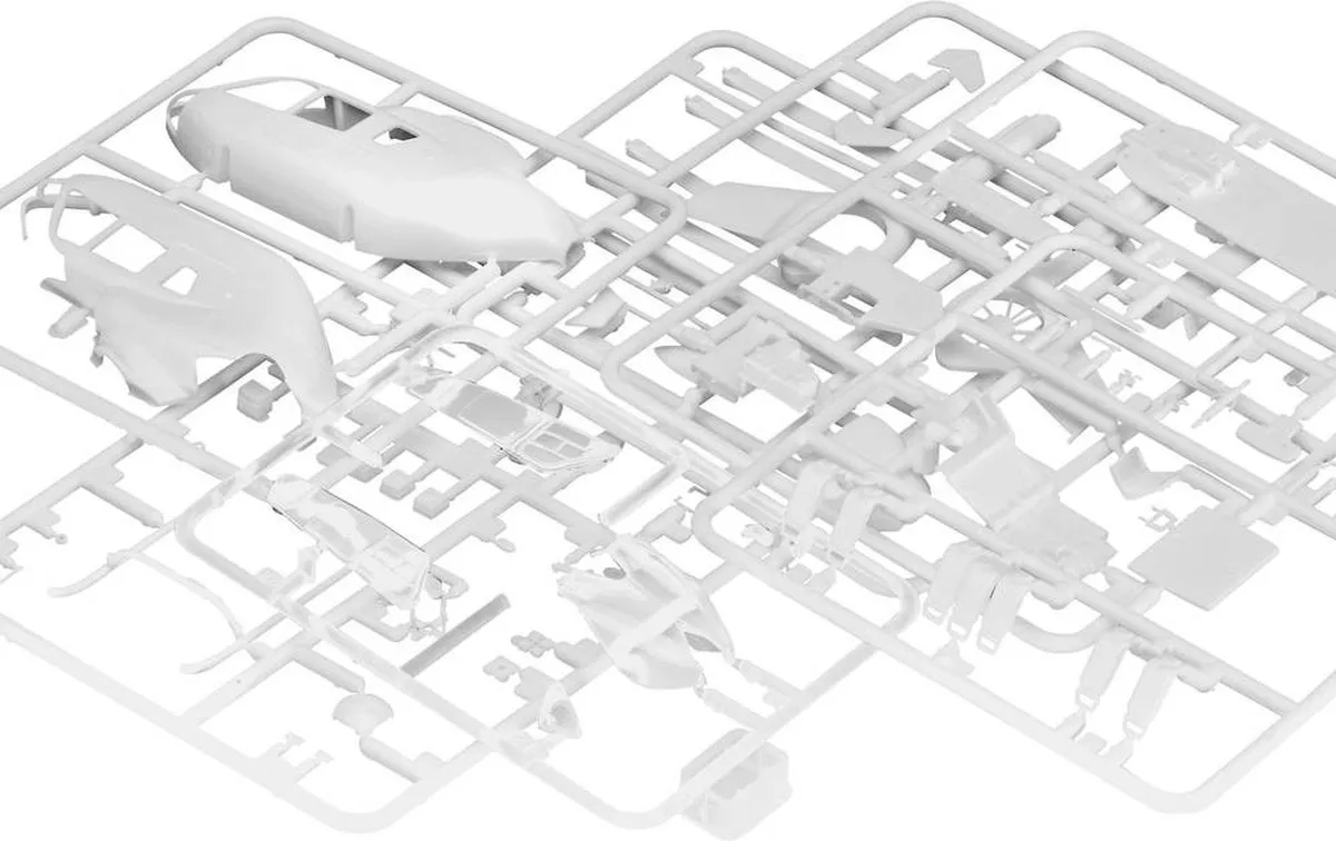 Revell EC135 AIR-GLACIERS Modelbouwpakket 1:72 - 75 Onderdelen - Multi