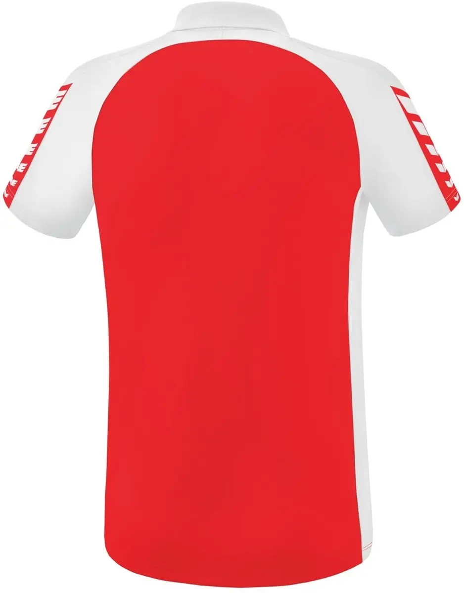 Erima Six Wings Polo Heren XL - Rood/Wit