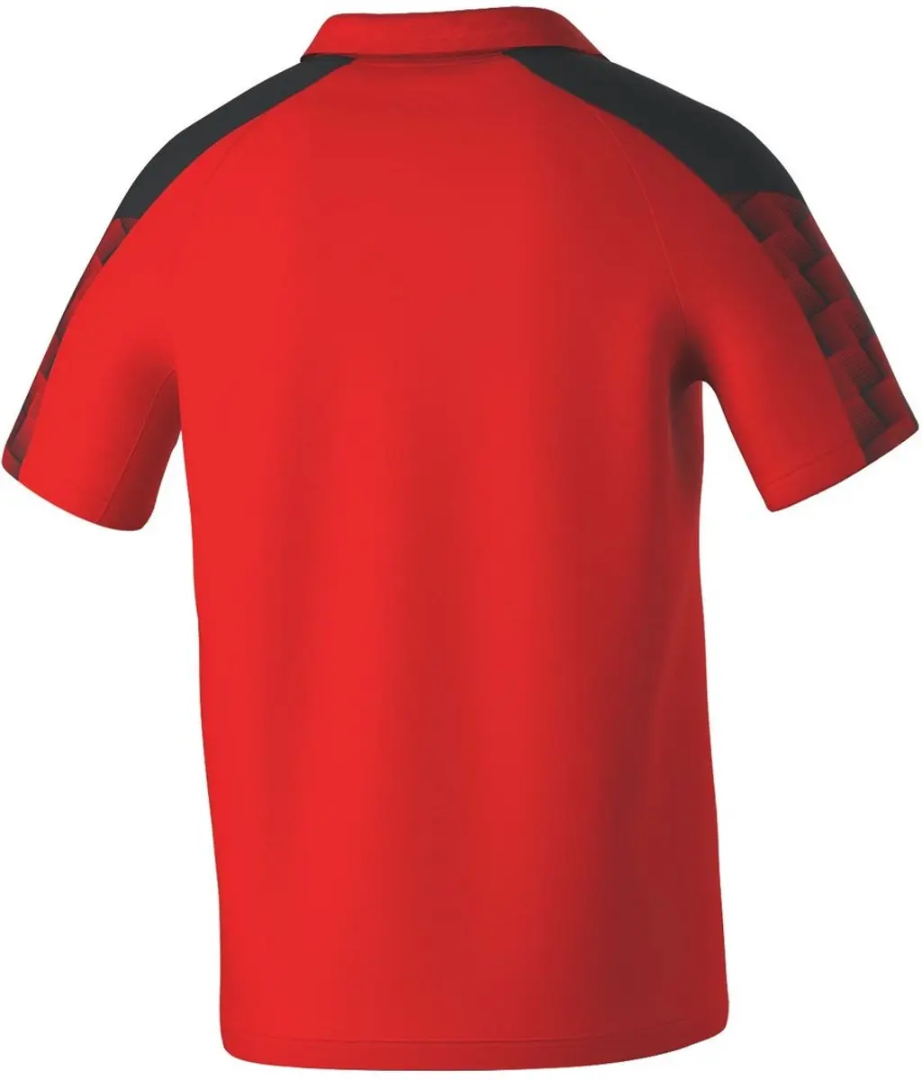 Erima Evo Star Polo Heren M - Rood/Zwart