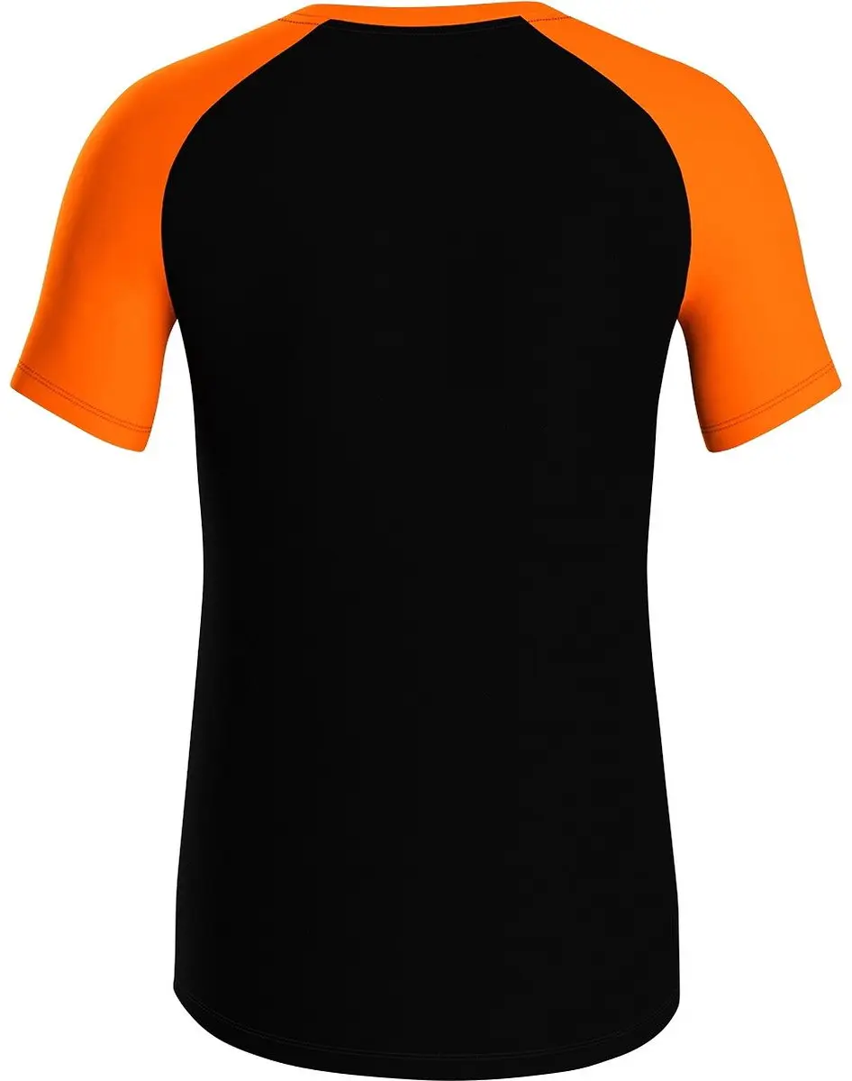 Jako Iconic T-Shirt Kinderen 164 - Zwart/Fluo Oranje