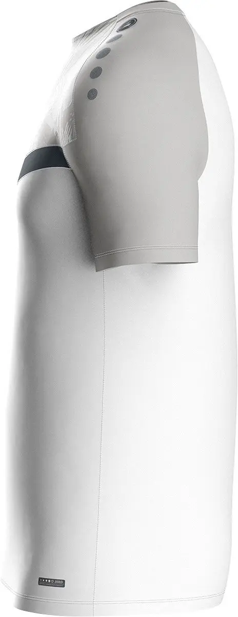 Jako Iconic T-Shirt Kinderen 152 - Wit/Zachtgrijs