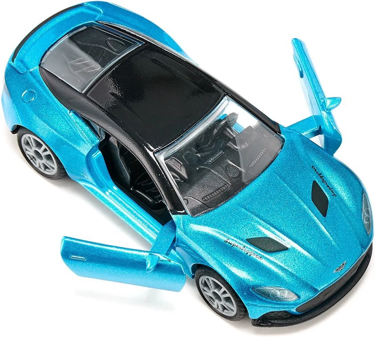 SIKU 1582 Aston Martin DBS Superleggera - Blauw