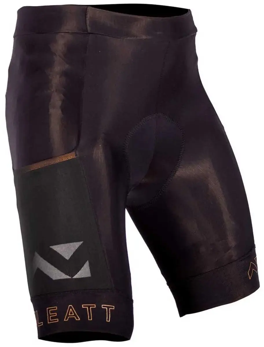 Leatt Endurance 5.0 Cargo Korte Broek Zwart 2XL Man