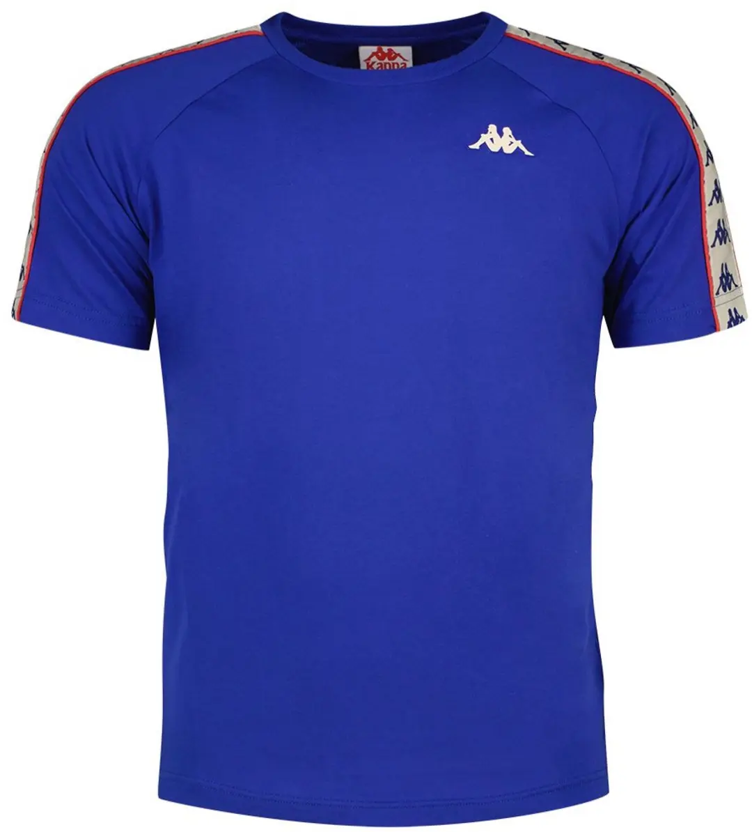 Kappa Coen Slim 222 Banda T-shirt Met Korte Mouwen Blauw L Man