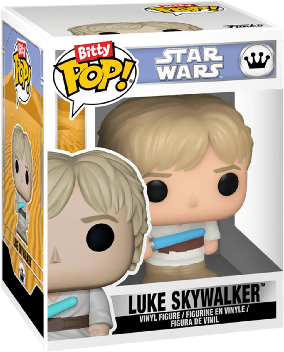 Funko Star Wars Luke Skywalker & Speeder Bitty Pop! - Standard