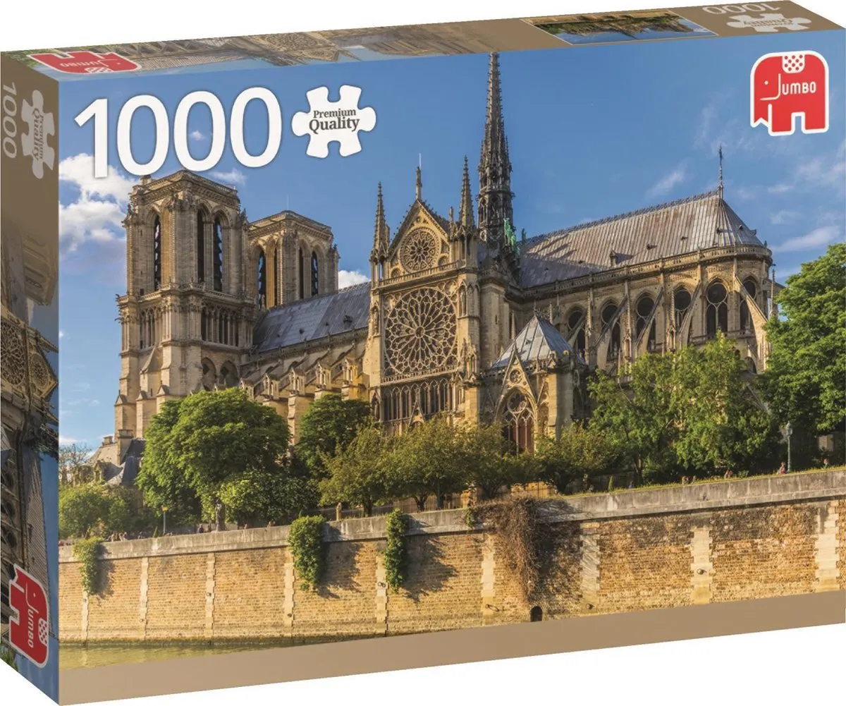 Jumbo Premium Collection Notre Dame Legpuzzel 1000 Stuks