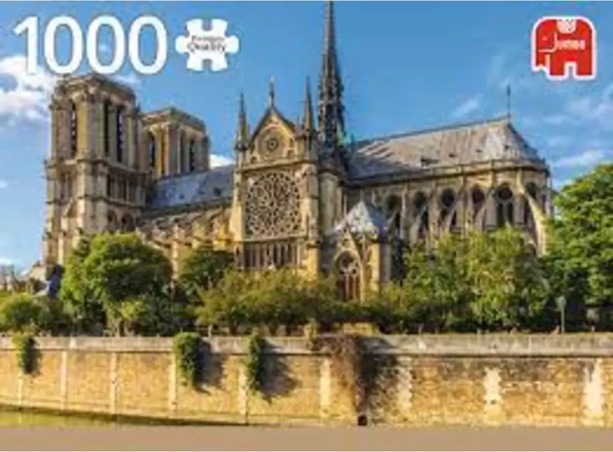 Jumbo Premium Collection Notre Dame Legpuzzel 1000 Stuks - Multicolor