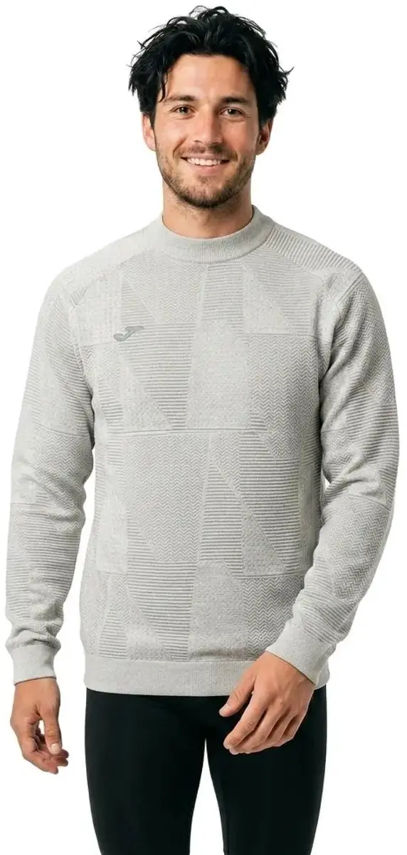 Joma Indoor Gym Sweatshirt - S - Light Gray - afbeelding 2 van 2