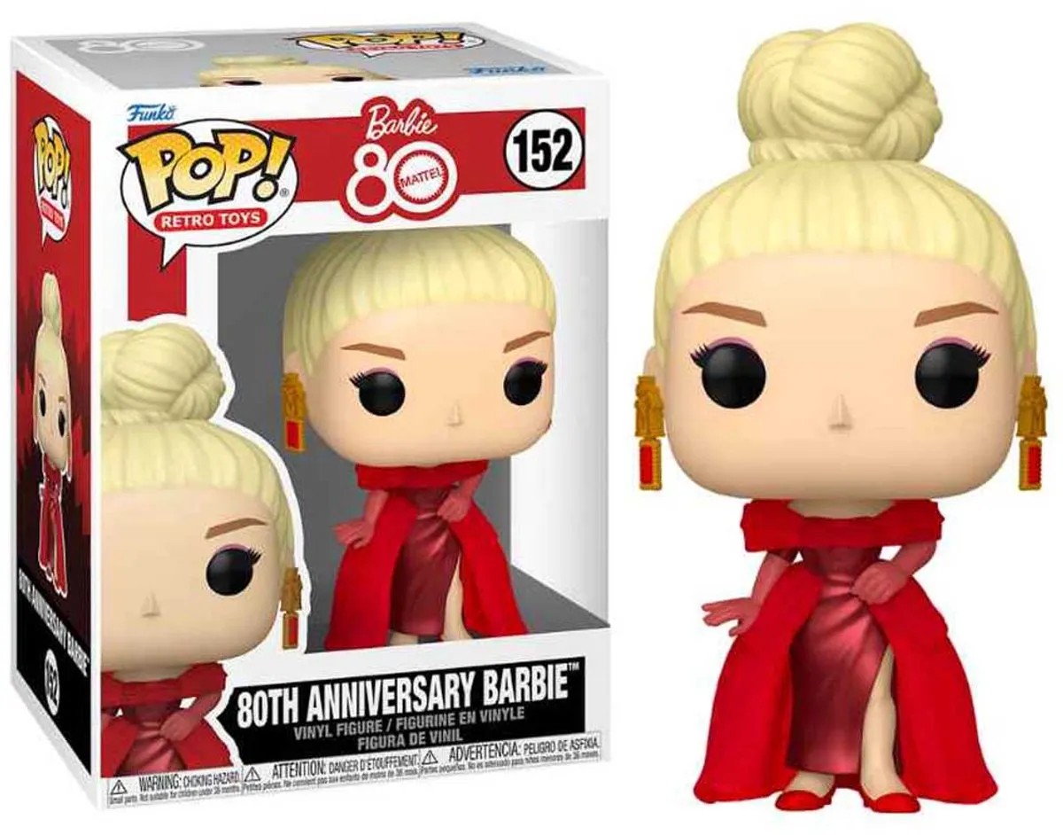 Funko Pop! Barbie 80th Anniversary #152 - Multi