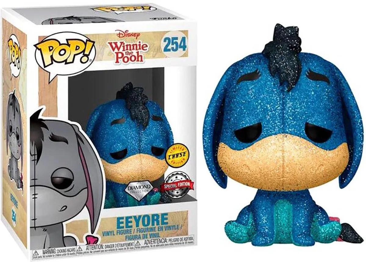 Funko Pop! Winnie the Pooh Eeyore #254 Chase Diamond