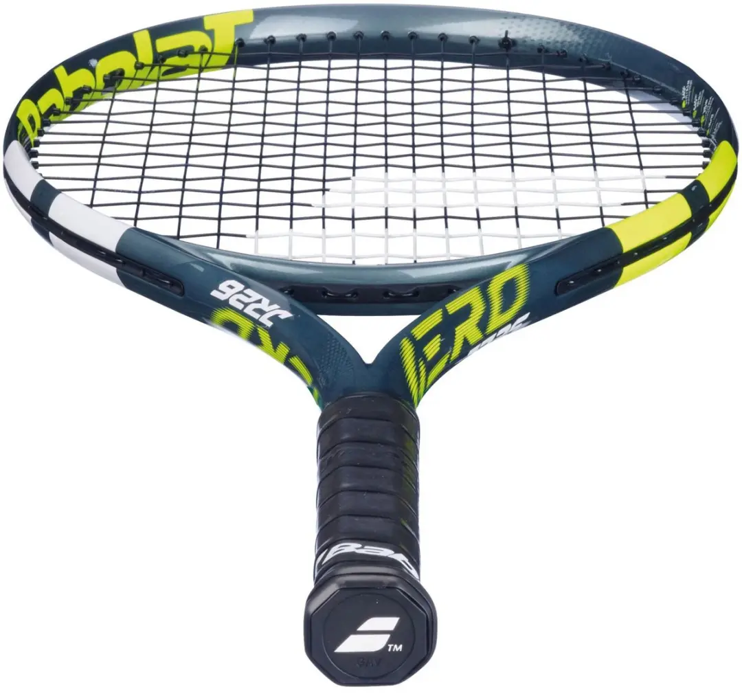Babolat Aero Junior 26" Tennisracket - Grijs/Geel/Wit - afbeelding 4 van 6